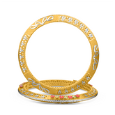 22K Gold Poplai Bangles